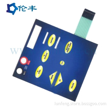 Colored Dome Membrane Switch